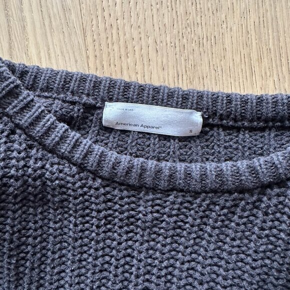 American Apparel Fisherman pullover black - Picture 3 of 4